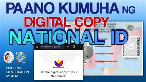 paano kumuha ng national id online|GUIDE: How to Access Digital National ID in Three Steps .